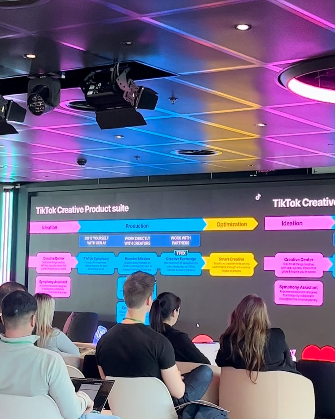 The bBold marketing team at a TikTok HQ digital ads workshop