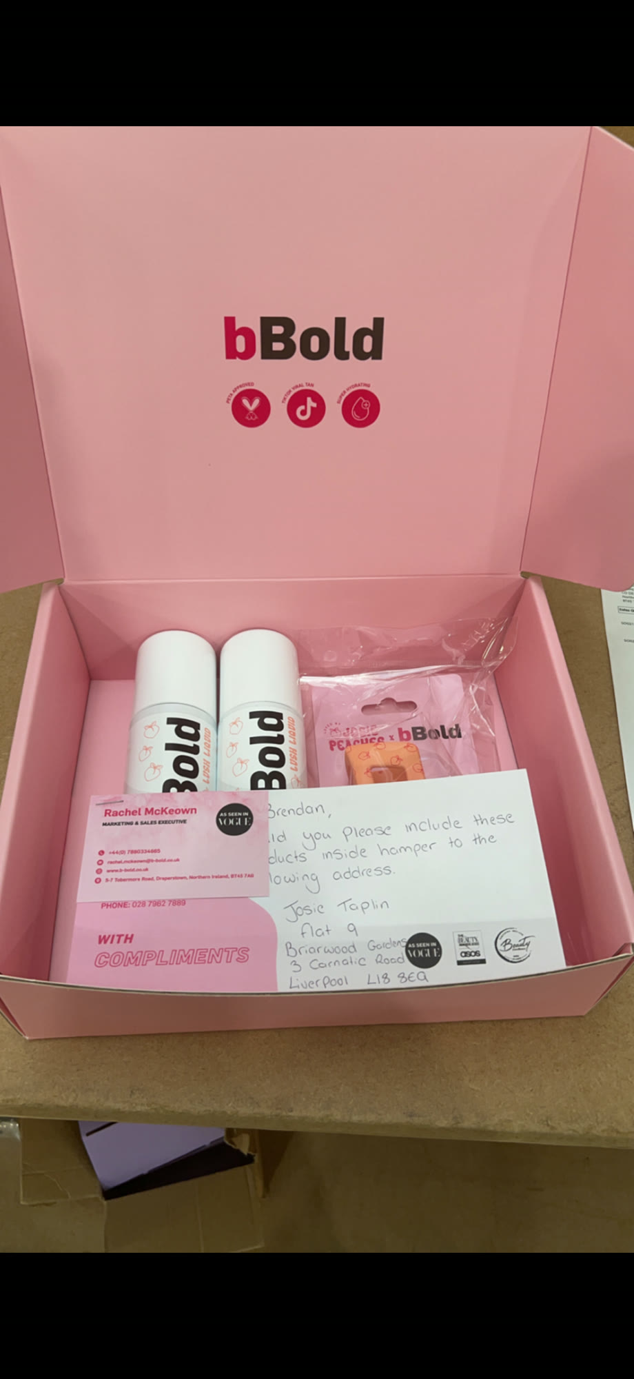 bBold PR gifting box